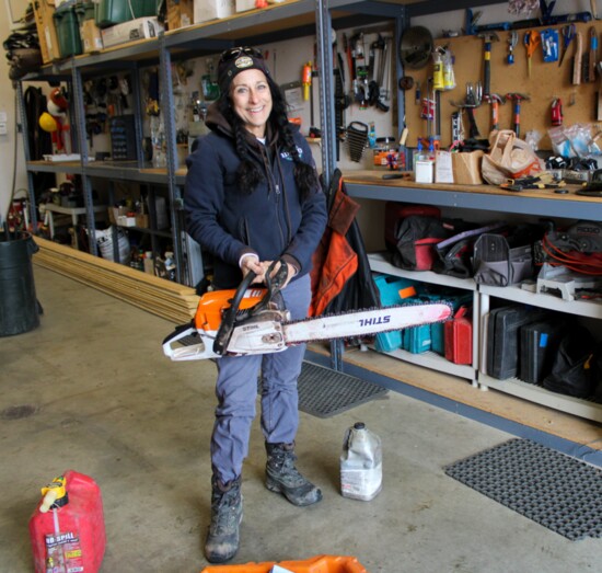 "I really enjoy working with power tools." - DeEtta
