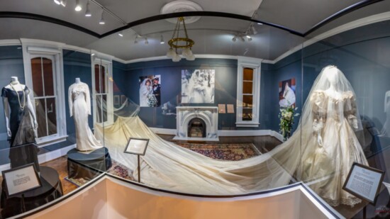 One of the most popular exhibits ever at Monthaven was the display of Princess Diana gowns.