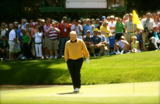Famous polio survivors include  Jack Nicklaus; photo by Torrey Wiley