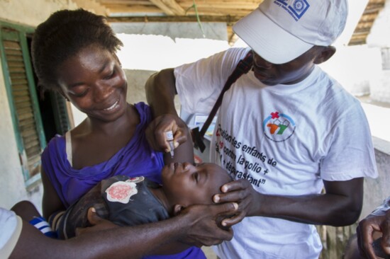 Rotary helps eradicate polio worldwide