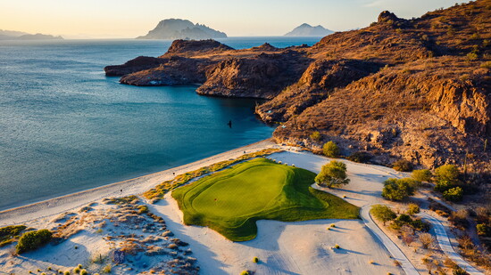 The TPC Dazante Bay Golf Course at Villa del Palmar in Loreto. Courtesy Villa del Palmar