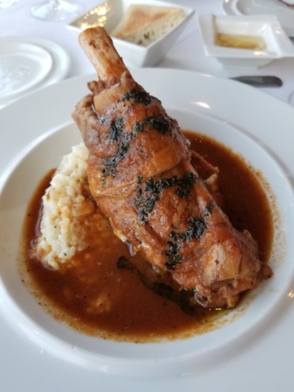 Braised Lamb Shank from the Inn at Herr Ridge