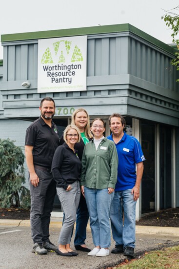 The Worthington Resource Pantry team