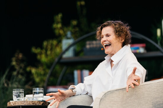 Judy Blume regales the audiece at SVWC 2024