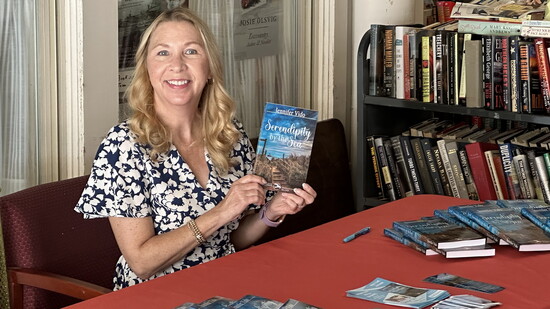 McIntosh Book Shoppe in Beaufort, S.C., regularly hosts book signings for Jennifer Vido. Photo courtesy of Jennifer Vido