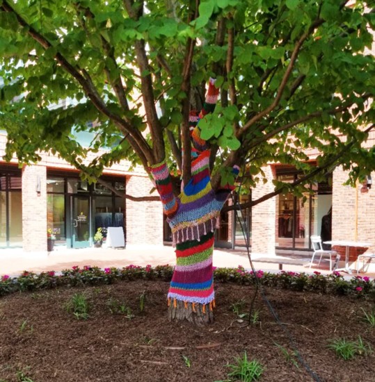 Bedford Square... (Photo: Yarn Bomber)