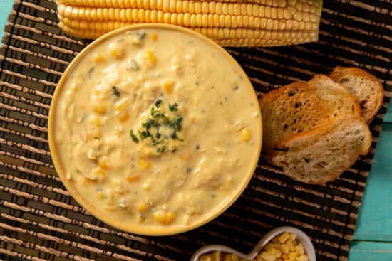 Or maybe some sweet corn chowder if clams are not your favorite.