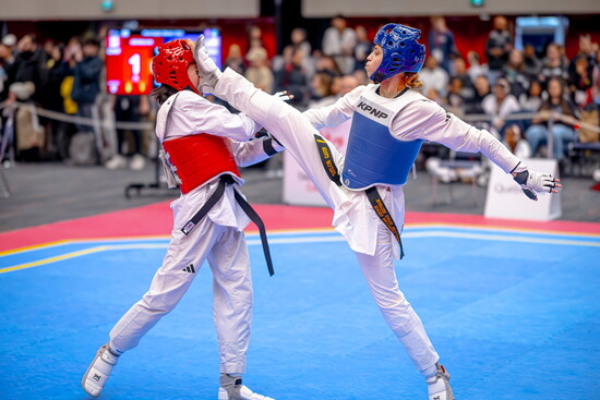 Photo Credit: Kyle Newsome | Taylor Jo is in blue  - Canadian Open 2025