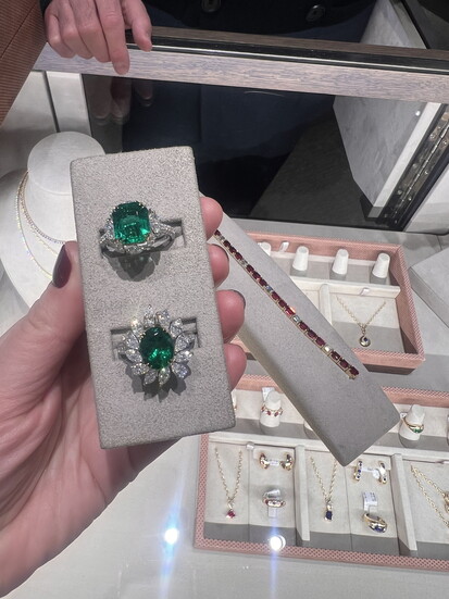 Colored gemstones from Lux Bond & Green.