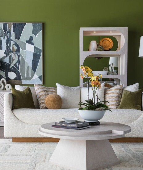 Seating area. Image courtesy of Lexington Homes Brands.