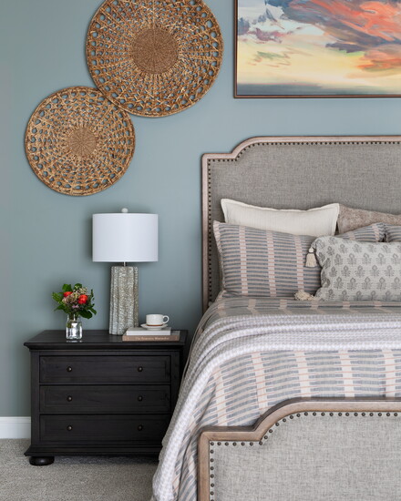 A well-appointed bedroom. Photo Credit: Keyanna Bowen - East & Lane