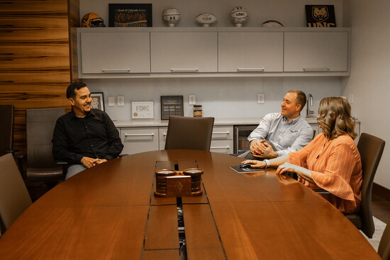 Brandon Koehler Mortgage Loan Originator, Ty Gavette, Assistant Vice President, and Debbie Lambardelli,Mortgage Loan Originator