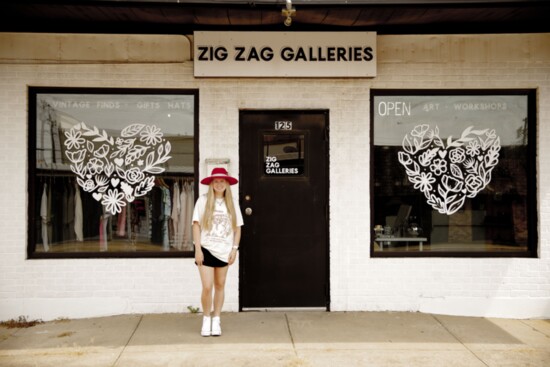 Allie Davis At Zig Zag Galleries